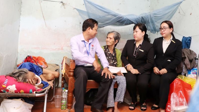 Hỗ trợ 20 triệu đồng cho bà Đỗ Thị Hiệp