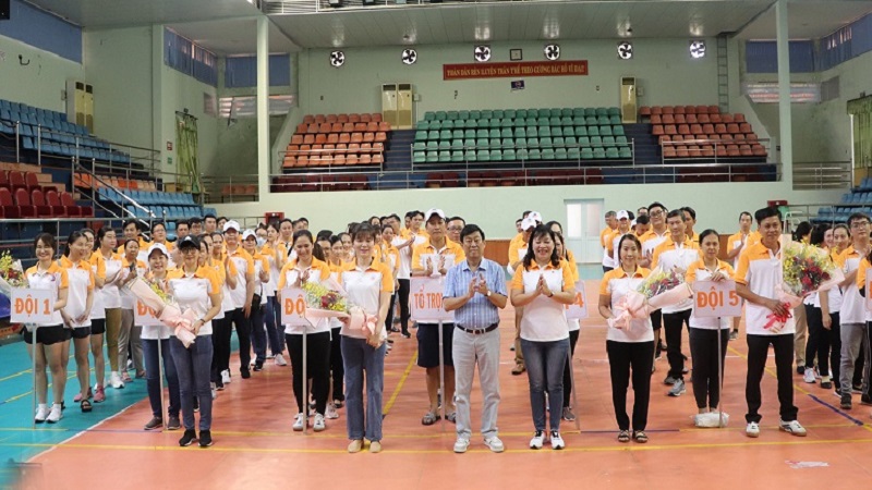 Sôi nổi hội thao Công ty TNHH MTV Xổ số Kiến thiết tỉnh Bà Rịa-Vũng Tàu