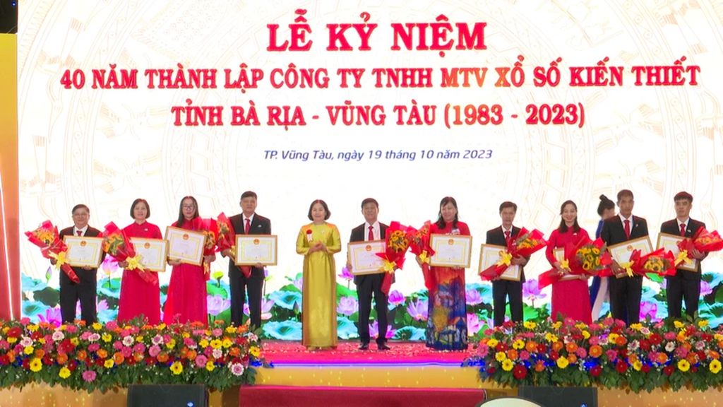 Công ty Xổ số Bà Rịa-Vũng Tàu trao 4 tỉ cho hoạt động từ thiện