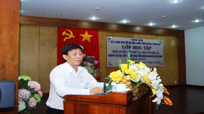 TỔ CHỨC HỌC TẬP NGHỊ QUYẾT LẦN THỨ 10,11 BCH. TW KHÓA XI CHUYÊN ĐỀ HỌC TẬP VÀ LÀM THEO TẤM GƯƠNG ĐẠO ĐỨC HỒ CHÍ MINH NĂM 2015.