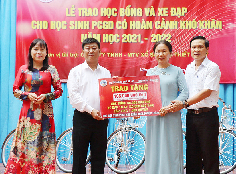 40 năm Thành lập Công ty TNHH MTV Xổ số kiến thiết tỉnh Bà Rịa - Vũng Tàu: Luôn ở nhóm doanh nghiệp dẫn đầu về nộp ngân sách