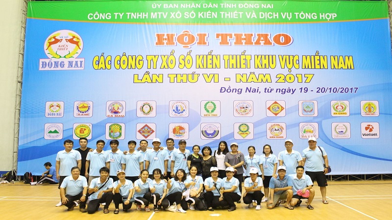 HỘI THAO CÁC CÔNG TY XỔ SỐ KIẾN THIẾT KHU VỰC MIỀN NAM LẦN THỨ VI - NĂM 2017
