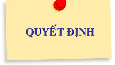 Quyết định về việc nghỉ hưu -  Bà Đinh Thị Trương